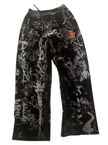Balenciaga Skater Graffiti Sweatpants BLACK