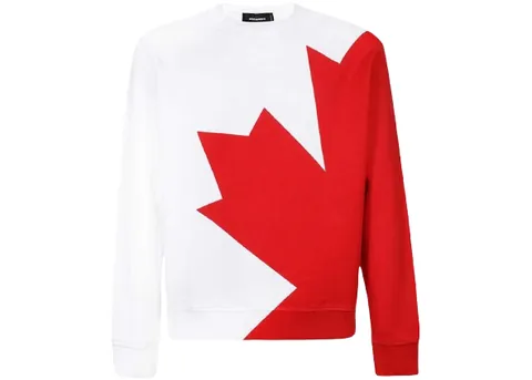 Dsquared2 Mega Leaf Crewneck