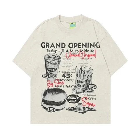 Burger And Fries Graphic Tee