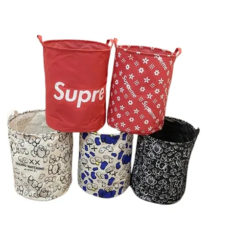 Supreme And Kaws laundry baskets