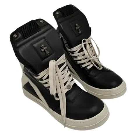 Rick Owens X Chrome Hearts Boots
