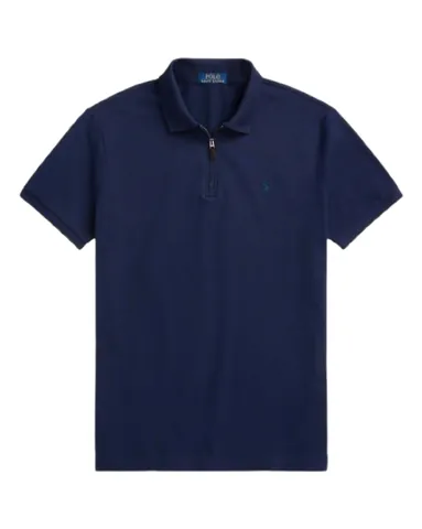 Ralph Lauren Slim Fit Half Zip Up Polo