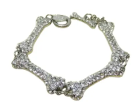 Vivienne Westwood Diamond Bone Necklace