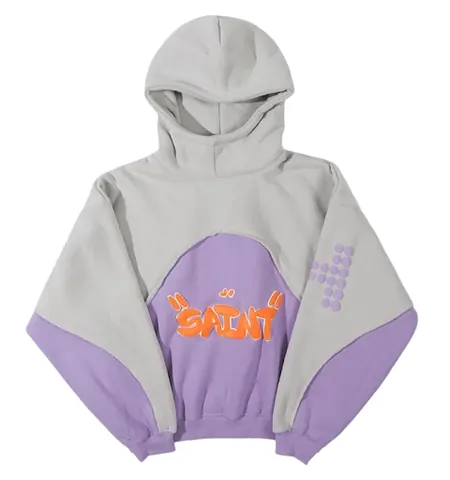 Saint Puffer Print Hoodie