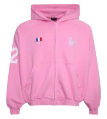 Balenciaga Polo Zip Hoodie