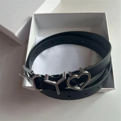 Y/Project Leather Heart Belt
