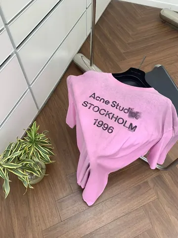 Pink Acne Studios T-shirt Tee