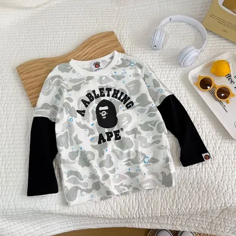 Ape head Children's Hoodie