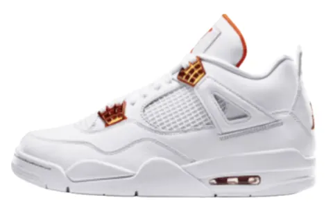Jordan 4 Metallic Orange