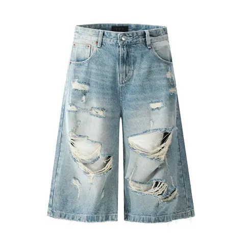 11KN distressed denim shorts Jeans
