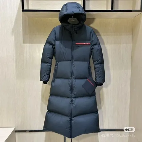 Prada long down jacket