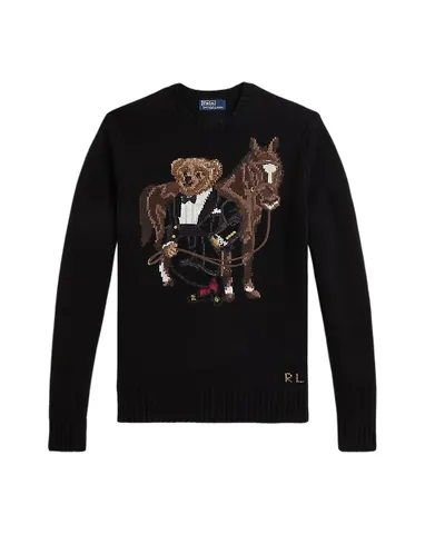 Ralph Lauren Bear Horse Sweater