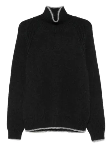 Moncler Black Turtleneck Sweater