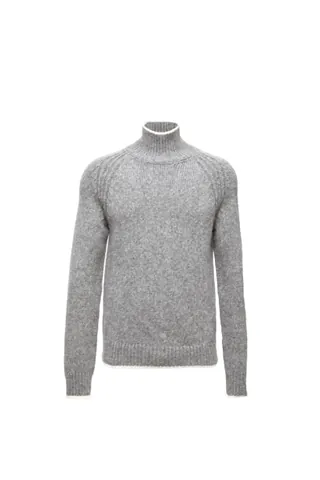 Moncler Gray Turtleneck Sweater