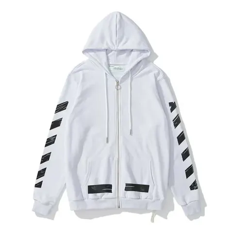 Off-White Zip Hoodie