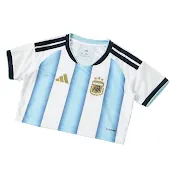 2026 Women Argentina Crop Jersey