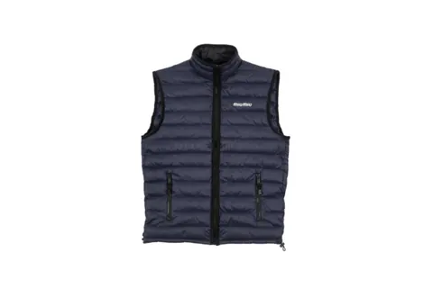 Miu Miu Navy Zip Up Vest