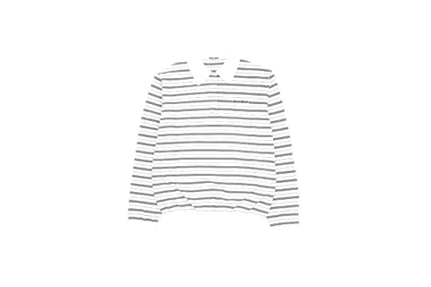 Miu Miu White Striped Collar Longsleeve
