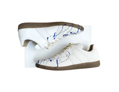Blue Paint Splatter Gats