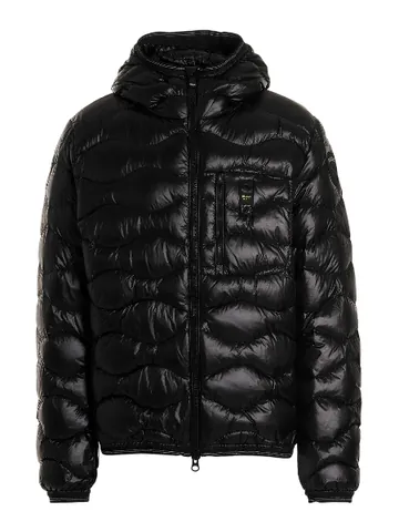 Blauer Puffer Jacket