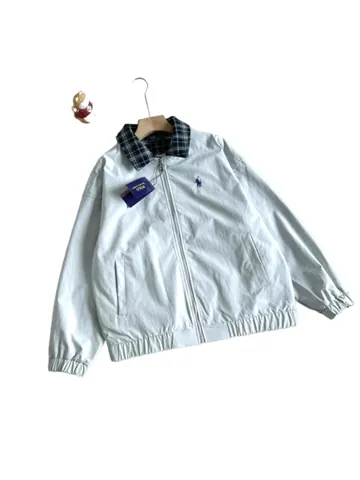 Ralph Lauren Checkered Collar Jacket