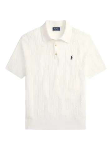 Ralph Lauren Cable Knit Polo